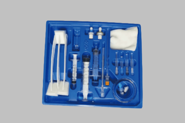 Disposable anesthetic puncture kit